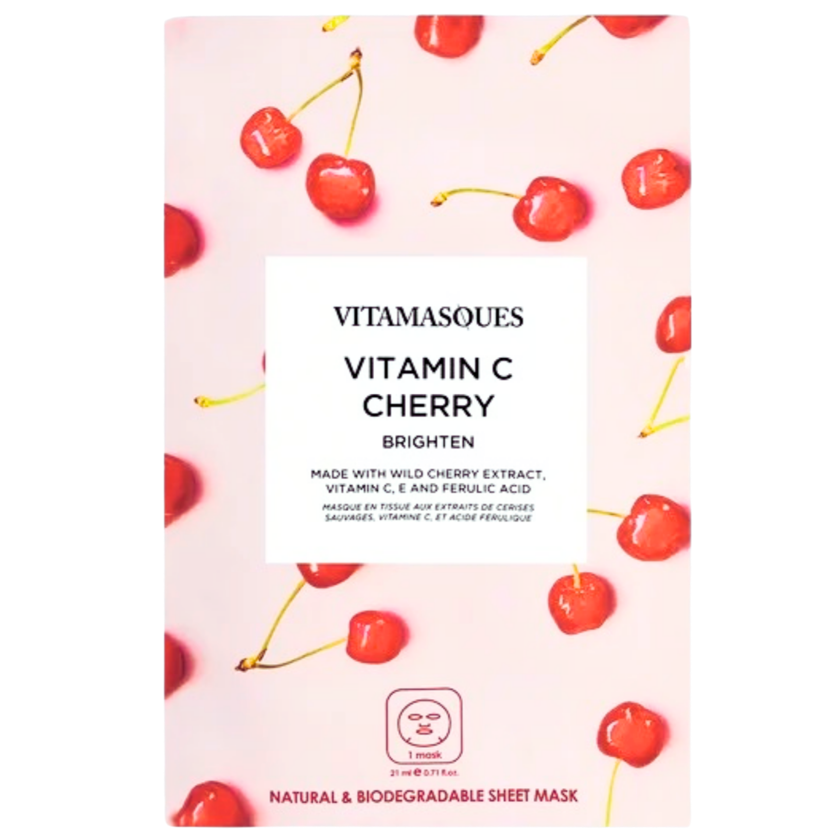 Vitamasques Vitamin C Cherry Sheet Mask