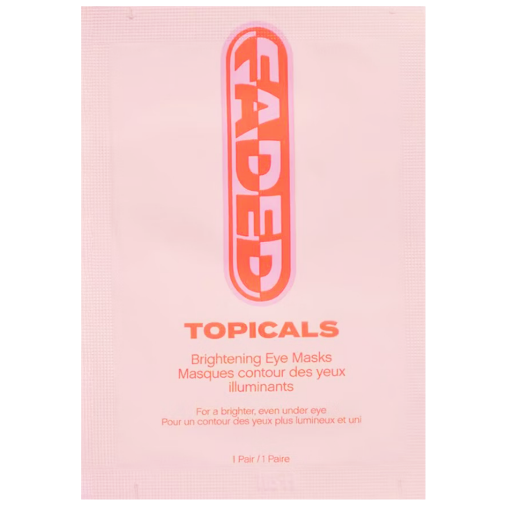 Topicals Faded Under Eye Masks