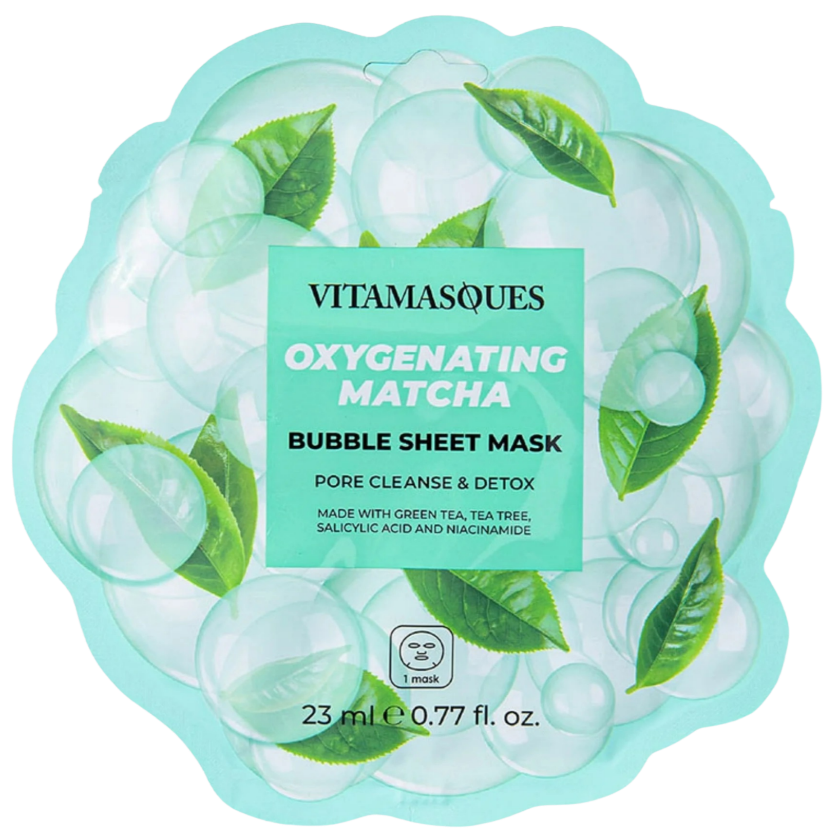 Oxygenating Matcha Bubble Face Mask