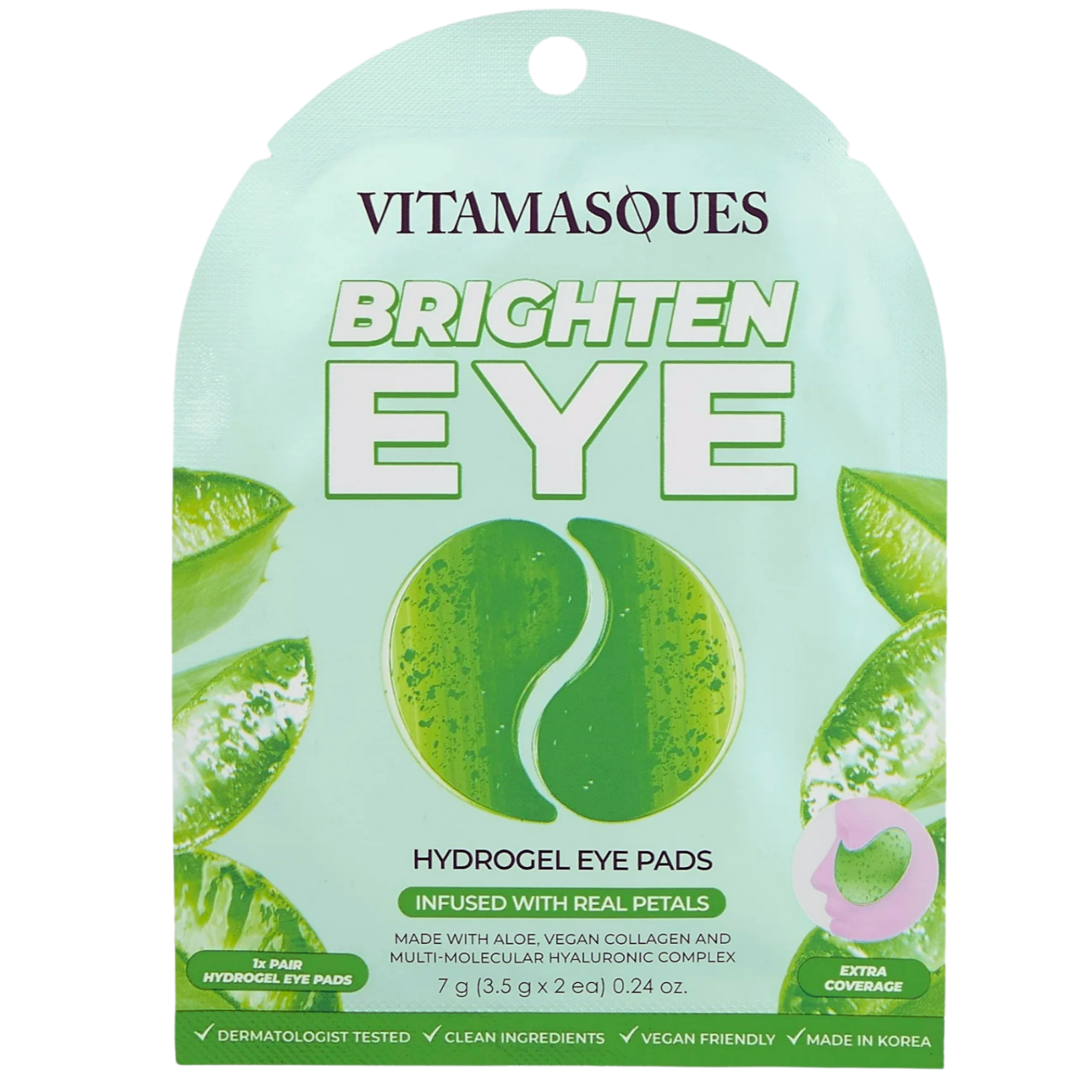 Vitamasques Brighten Eye XL Hydrogel Eye Pads