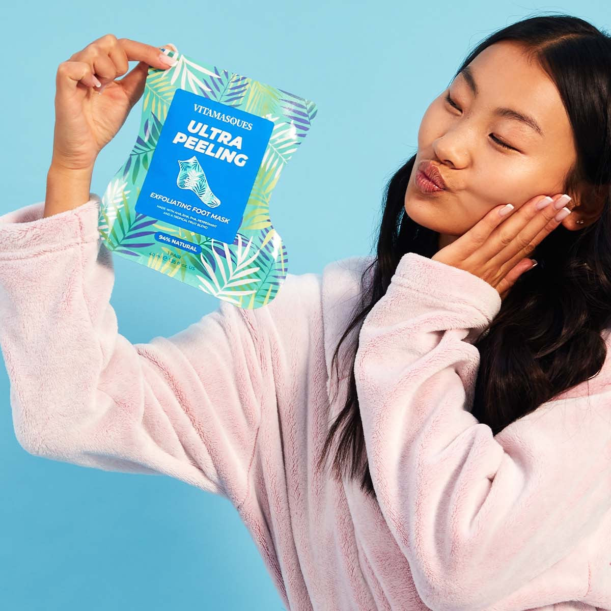 Vitamasques Ultra Peeling Exfoliating Foot Mask